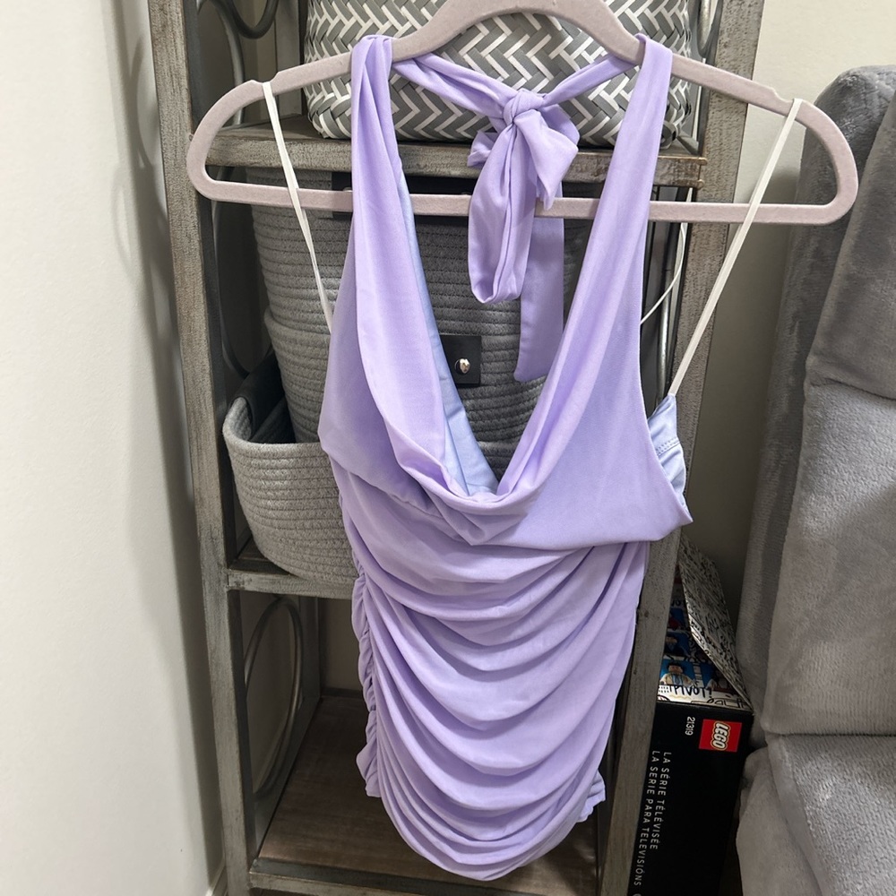Purple dress